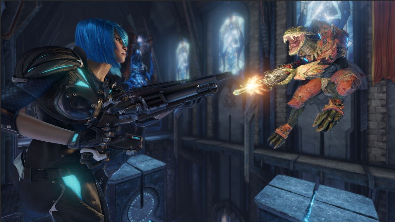 Quake Champions gameplay