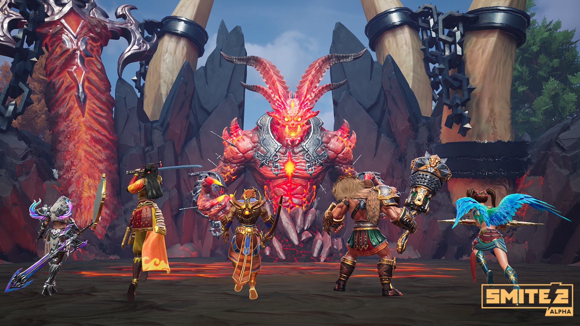 Smite 2 gameplay