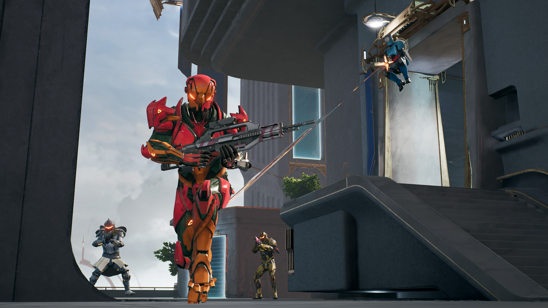 Splitgate gameplay